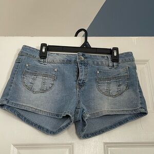 LEI Light Blue Jean Shorts for Women